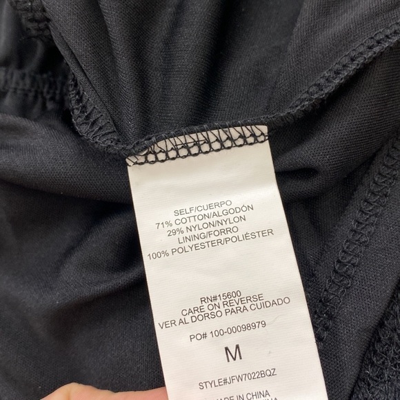 NEW NWT STITCH FIX DAISY & DELILAH Black Lace Off Shoulder Babydoll Top Medium - Picture 5 of 5